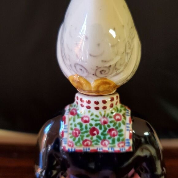 Vintage Holland Pottery Dutch Girl Decanter Bottle - Picture 14 of 14